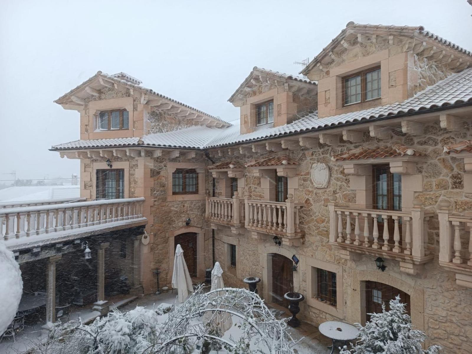 Hotel Rural El Canon Del Duraton Sepúlveda Exterior foto